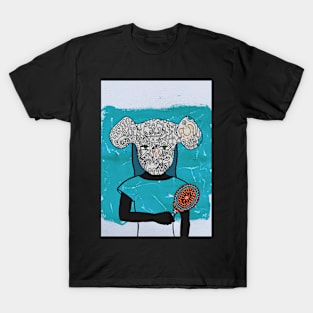 Discover NFT Character - FemaleMask Expressionist with Doodle Eyes on TeePublic T-Shirt